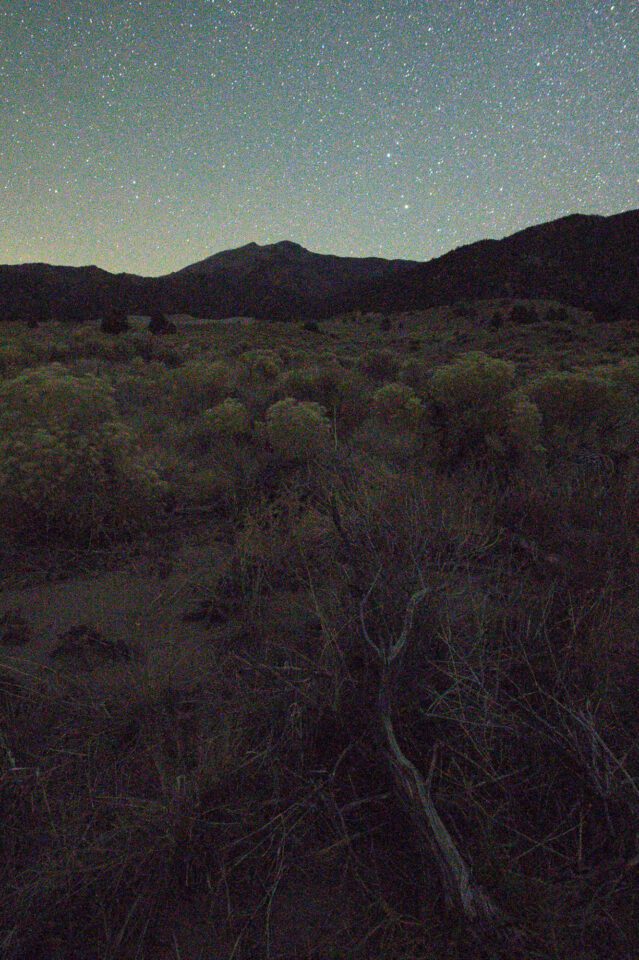 Image Averaging Individual Photo Night Sky